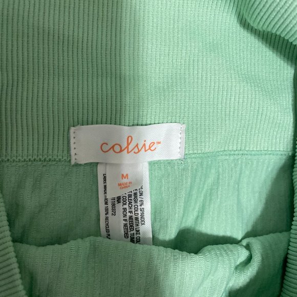 Mint Green Biker Shorts - Picture 1 of 2